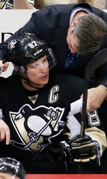 Pens' Crosby out with concussion; no timetable for return
